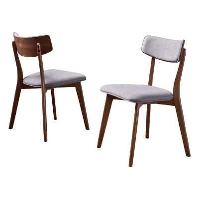 Set Of 2 Chazz Mid-Century Dining Chair - Christopher Knight Home 5 Set Of 2 Chazz Mid-Century Dining Chair - Christopher Knight Home - Image 5