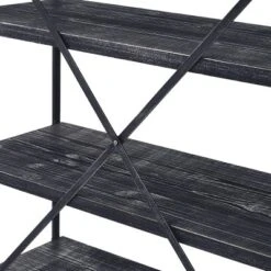 68" Farrells Industrial 5 Shelf Bookcase Gray - Christopher Knight Home 15 68" Farrells Industrial 5 Shelf Bookcase Gray - Christopher Knight Home -Living Furniture GUEST 822582aa 36a5 4cf3 9eb0 dea0d7f7c6bc