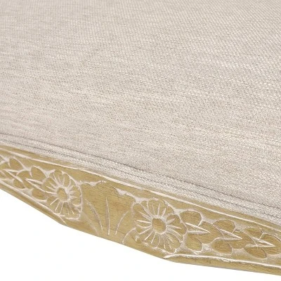 Saley French Country Wood And Cane Loveseat - Christopher Knight Home 8 Saley French Country Wood And Cane Loveseat - Christopher Knight Home - Image 8