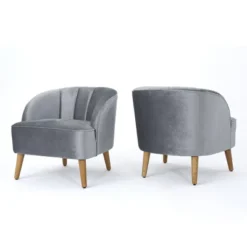 Set Of 2 Amaia Modern New Velvet Club Chair - Christopher Knight Home 12 Set Of 2 Amaia Modern New Velvet Club Chair - Christopher Knight Home -Living Furniture GUEST 8587fd0f 083b 48d8 b1ac ffc887f4ec8e