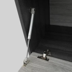 3pc Houlihan Mid-Century Entertainment Center Set Sonoma Gray Oak - Christopher Knight Home -Living Furniture GUEST 86afc0b4 9eb8 4888 9b97 3dbffd7294b4