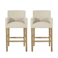 Set Of 2 30.5" Armga Contemporary Fabric Upholstered Wood Counter Height Barstools - Christopher Knight Home 18 Set Of 2 30.5" Armga Contemporary Fabric Upholstered Wood Counter Height Barstools - Christopher Knight Home -Living Furniture GUEST 88914c8c 0eec 4790 9e57 983ef20d8025