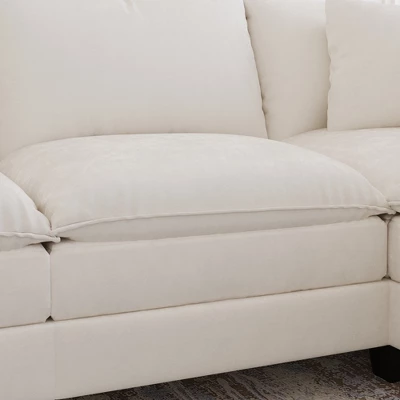 Christopher Knight Home Bruno Convertible Chenille 97'' Corner L-Sectional Sofa With Armrest Storage 3 Christopher Knight Home Bruno Convertible Chenille 97'' Corner L-Sectional Sofa With Armrest Storage - Image 3