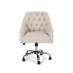 Barbour Tufted Home Office Chair With Swivel Base - Christopher Knight Home -Living Furniture GUEST 89ae479d b5f2 4751 a23d 25ed7599824f