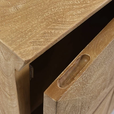 Glover Boho Cabinet Gray Antique - Christopher Knight Home 4 Glover Boho Cabinet Gray Antique - Christopher Knight Home - Image 4