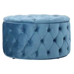 Zelfa New Velvet Ottoman - Christopher Knight Home -Living Furniture GUEST 8af405bb 0a03 45eb 8950 e7dbeac57391