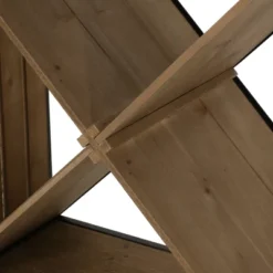 Fritsche Modern Industrial 47 Bottle Floor Wine Rack Natural/Black - Christopher Knight Home -Living Furniture GUEST 8c9311be 2228 4bb1 989c 5669e6e2a5d7