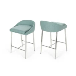 Set Of 2 Bandini Modern Upholstered Counter Height Barstools - Christopher Knight Home 13 Set Of 2 Bandini Modern Upholstered Counter Height Barstools - Christopher Knight Home -Living Furniture GUEST 8e374562 fa27 46fd b21e e7c598458fdb