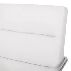 Gehring Modern Channel Stitched Swivel Office Lift Chair White/Chrome - Christopher Knight Home 9 Gehring Modern Channel Stitched Swivel Office Lift Chair White/Chrome - Christopher Knight Home -Living Furniture GUEST 8e757e01 3c8e 4a82 a128 8e005b14c38a