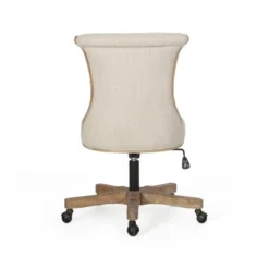 Coulee Contemporary Fabric Upholstered Roll Back Swivel Office Chair - Christopher Knight Home 18 Coulee Contemporary Fabric Upholstered Roll Back Swivel Office Chair - Christopher Knight Home -Living Furniture GUEST 90732928 7ea6 47f6 b9d1 2d3592d8220c