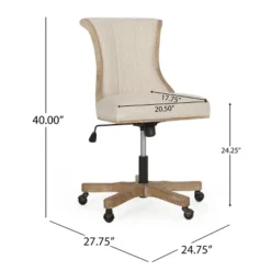 Coulee Contemporary Fabric Upholstered Roll Back Swivel Office Chair - Christopher Knight Home 23 Coulee Contemporary Fabric Upholstered Roll Back Swivel Office Chair - Christopher Knight Home -Living Furniture GUEST 9138720c 6bad 4c13 8e6e 410b243dda99
