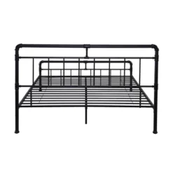 Mowry Industrial Iron Bed - Christopher Knight Home -Living Furniture GUEST 9287b362 0903 45e5 bd80 39bb05ec0ede