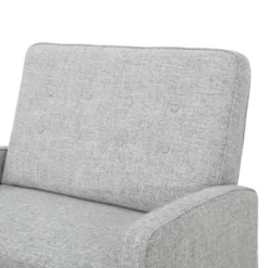 Calliope Buttoned Fabric Reclining Loveseat Light Gray Tweed - Christopher Knight Home 6 Calliope Buttoned Fabric Reclining Loveseat Light Gray Tweed - Christopher Knight Home -Living Furniture GUEST 92a20a7a 50e3 46b0 8449 12b625637599
