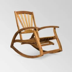 Sunview Acacia Wood Recliner Rocking Chair - Christopher Knight Home -Living Furniture GUEST 934b058e e9aa 4a77 9f9a f98474c1a457