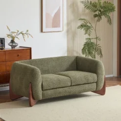 Christopher Knight Home Emma 63" Boucle Fabric Loveseat -Living Furniture GUEST 94a40dbe dd9e 43c1 bdef 376dcd61c2e8