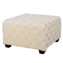 Piper Tufted Square Ottoman Bench - Christopher Knight Home 11 Piper Tufted Square Ottoman Bench - Christopher Knight Home -Living Furniture GUEST 94dfda1d bb05 4426 be00 cd0cfdc6405e