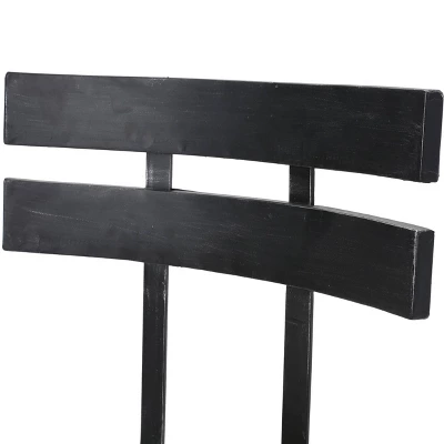 Set Of 2 Jutte Modern Industrial Firwood Adjustable Height Swivel Barstools Antique/Black Brushed Silver - Christopher Knight Home 6 Set Of 2 Jutte Modern Industrial Firwood Adjustable Height Swivel Barstools Antique/Black Brushed Silver - Christopher Knight Home - Image 6