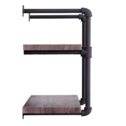 Tarian Industrial Wall-Mounted Shelf Dark Brown - Christopher Knight Home 7 Tarian Industrial Wall-Mounted Shelf Dark Brown - Christopher Knight Home -Living Furniture GUEST 95cfff41 1411 4e59 b399 45fcecc26737