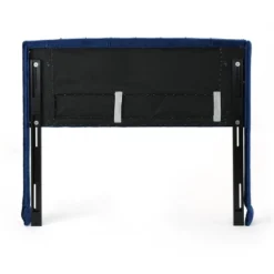 Queen/Full Lidia Wingback New Velvet Tufted Headboard Navy - Christopher Knight Home -Living Furniture GUEST 968eed06 3467 4402 9927 fe21942e4404