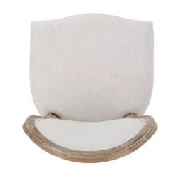 Set Of 4 Phinnaeus French Country Fabric Dining Chairs Beige/Natural - Christopher Knight Home -Living Furniture GUEST 96e4e982 d883 4904 a639 a7d305313fd3