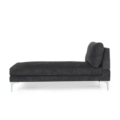 Beamon Contemporary Fabric Chaise Lounge - Christopher Knight Home 9 Beamon Contemporary Fabric Chaise Lounge - Christopher Knight Home - Image 9