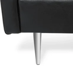 Brockbank Modern Faux Leather 3 Seater Sofa With Pillows - Christopher Knight Home -Living Furniture GUEST 970f4e34 1b6c 426b 9567 84f8a5ec8330