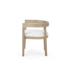 Christopher Knight Home Set Of 2 Ladieu Fabric And Wood Tub Dining Chairs -Living Furniture GUEST 97145c17 bc6f 436b b1bb 501a3f03771a