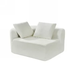 Christopher Knight Home 116" Modern Curved Sectional Sofa With High-Density Sponge And 4 Pillows 18 Christopher Knight Home 116" Modern Curved Sectional Sofa With High-Density Sponge And 4 Pillows -Living Furniture GUEST 97275006 925a 4d89 995f f2a73cbb9f7a