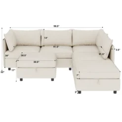Christopher Knight Home Alvis Modular Chenille Storage U-Sofa -Living Furniture GUEST 98a04ed9 64cc 4c9a bdd0 7b3ca56fd54d