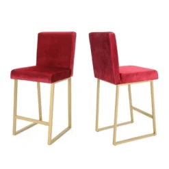 Set Of 2 Toucanet Modern Counter Height Barstools - Christopher Knight Home -Living Furniture GUEST 9938c98b a070 44a0 85d2 75b32f4000c3