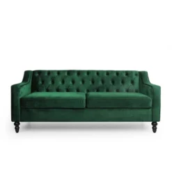 Knouff Modern Glam Tufted Velvet 3 Seater Sofa - Christopher Knight Home 20 Knouff Modern Glam Tufted Velvet 3 Seater Sofa - Christopher Knight Home -Living Furniture GUEST 9afeff1e c046 43d2 a1d4 374a105b09b3