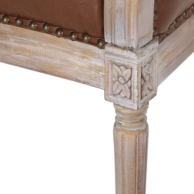 Faye Traditional Tufted Upholstered Loveseat - Christopher Knight Home 8 Faye Traditional Tufted Upholstered Loveseat - Christopher Knight Home - Image 8