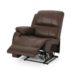 Meridan Contemporary Upholstered Theater Seating Reclining Sofa - Christopher Knight Home -Living Furniture GUEST 9cb153dd cbbb 4ab6 83ef 1f24db8e835d