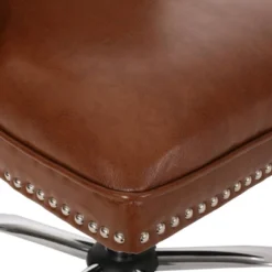 Bedell Contemporary Tufted Swivel Office Chair - Christopher Knight Home -Living Furniture GUEST 9ccc3bc8 1dd9 4f3f 8ea1 47b27822ec3a