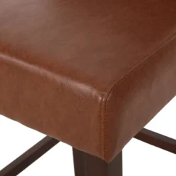 Set Of 2 Bayliss Contemporary Wingback Barstools - Christopher Knight Home -Living Furniture GUEST 9cd19122 61e6 49e7 bf34 d005d40286ee