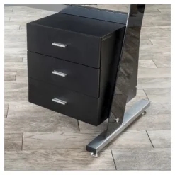 Glass Writing Desk With Drawers Black - Christopher Knight Home 5 Glass Writing Desk With Drawers Black - Christopher Knight Home -Living Furniture GUEST 9d56ac58 ded5 4906 b42f ba3ef6b9ea73