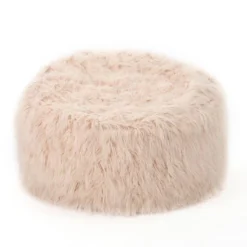 Lachlan Furry Bean Bag - Christopher Knight Home -Living Furniture GUEST 9e297f32 2ded 4909 9c9b 8165c654cbdf