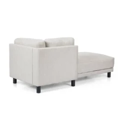 Hyland Contemporary Fabric Upholstered Chaise Lounge - Christopher Knight Home -Living Furniture GUEST 9f4d0810 d00d 4cf7 8294 df2723b7319e