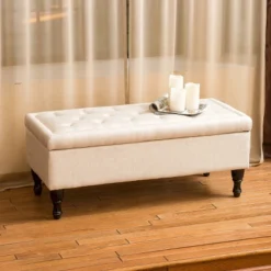 Chantelle Fabric Storage Ottoman - Christopher Knight Home 8 Chantelle Fabric Storage Ottoman - Christopher Knight Home -Living Furniture GUEST 9fedec65 5def 458e a575 9e942040c221