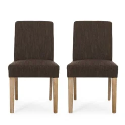Set Of 2 Kuna Contemporary Upholstered Dining Chairs - Christopher Knight Home -Living Furniture GUEST a0f09207 2c93 4c7d a94c d6564069a828