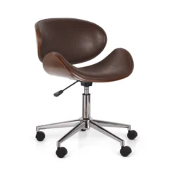 Dawson Mid-Century Modern Upholstered Swivel Office Chair - Christopher Knight Home 10 Dawson Mid-Century Modern Upholstered Swivel Office Chair - Christopher Knight Home -Living Furniture GUEST a16e7e32 6b27 4648 9c2b 26af62a41f8a
