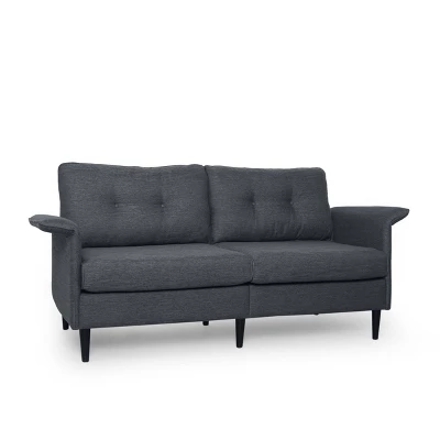 Resaca Contemporary 3 Seater Sofa - Christopher Knight Home 2 Resaca Contemporary 3 Seater Sofa - Christopher Knight Home - Image 2