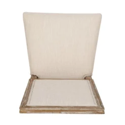 2pk Regina French Country Wood Upholstered Dining Chairs - Christopher Knight Home -Living Furniture GUEST a22d8f16 ffba 41c7 94ab f87b393f90be