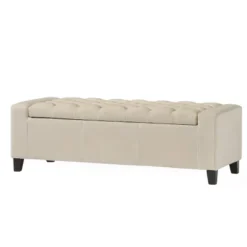 Hikaru Storage Ottoman - Christopher Knight Home -Living Furniture GUEST a2c8204c 12ab 4d5b 9806 5cfc4b591260