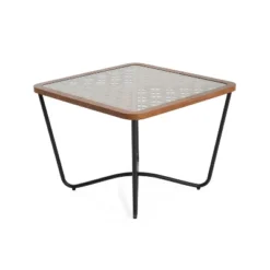 Christopher Knight Home Tierney Industrial Tempered Glass And Metal Square Coffee Table With Geometric Pattern 9 Christopher Knight Home Tierney Industrial Tempered Glass And Metal Square Coffee Table With Geometric Pattern -Living Furniture GUEST a50a5a0a 79f2 49fd 929e f0dc43e974e8