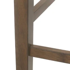 2pc Emory Farmhouse Upholstered Wood Counter Height Barstools - Christopher Knight Home -Living Furniture GUEST a5b06d5d c7ee 4bfd 80d0 d85f1093be13