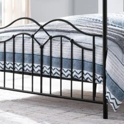 Queen Earhart Traditional Iron Canopy Bed - Christopher Knight Home 7 Queen Earhart Traditional Iron Canopy Bed - Christopher Knight Home -Living Furniture GUEST a64086b7 771c 4544 afa9 ac95b2e25c85
