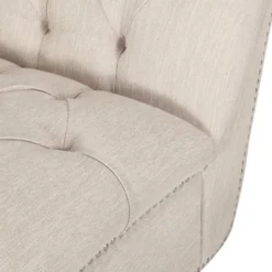 Varnell Contemporary Fabric Button Tufted Chaise Lounge Beige/Dark Brown - Christopher Knight Home 14 Varnell Contemporary Fabric Button Tufted Chaise Lounge Beige/Dark Brown - Christopher Knight Home -Living Furniture GUEST a6dbd0af 2fa8 4e0f 8704 cac3f9a45a8e