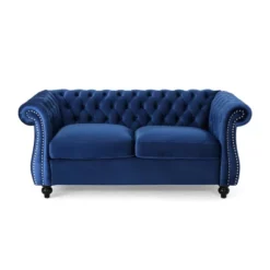 Somerville Traditional Chesterfield Loveseat - Christopher Knight Home 15 Somerville Traditional Chesterfield Loveseat - Christopher Knight Home -Living Furniture GUEST a71c480e 9993 42a6 b607 c18e95e644de