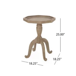 Catawissa French Country Accent Table With Octagonal Top Natural - Christopher Knight Home 13 Catawissa French Country Accent Table With Octagonal Top Natural - Christopher Knight Home -Living Furniture GUEST a858775e 1bc5 4ba9 b780 77e59200dec9